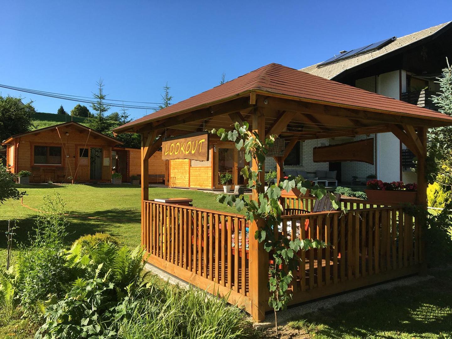 Lookout Resort Tiny House Rovte Exterior foto